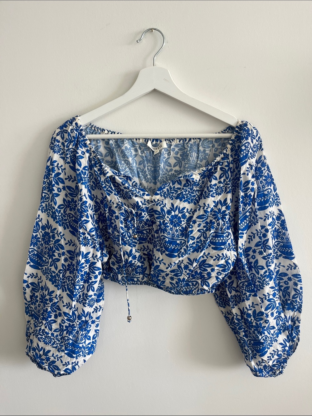 Boteh Cropped Blouse